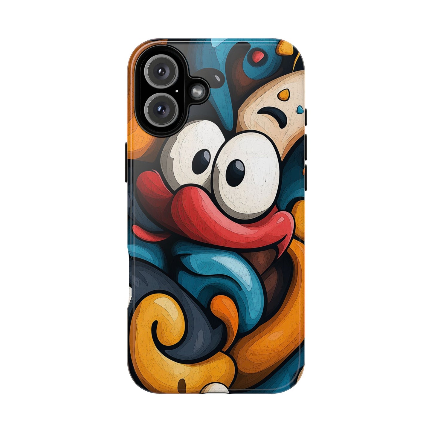 Funky Eyes – Playful Pop Abstract Phone Case for iPhone, Samsung & Pixel