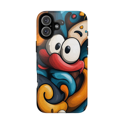 Funky Eyes – Playful Pop Abstract Phone Case for iPhone, Samsung & Pixel