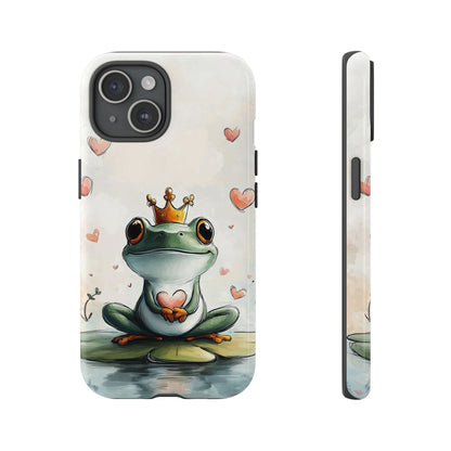 Frog Prince Phone Case – Cute Anime Aesthetic for iPhone, Google Pixel & Samsung