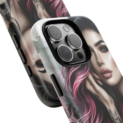 Tattooed Elegance – Gothic Art Mobile Cover