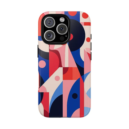 Modern Muse – Bold Abstract Portrait Phone Case for iPhone, Samsung & Pixel