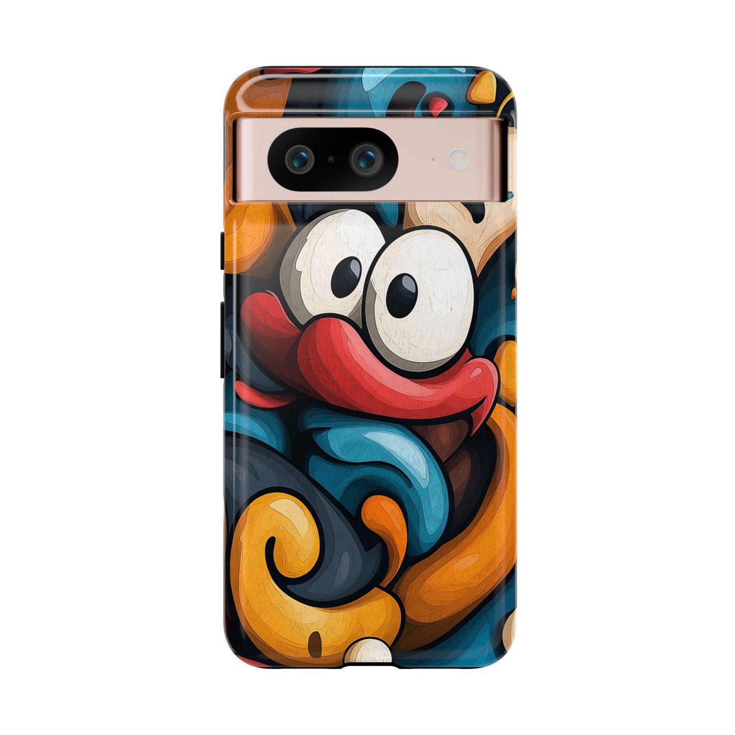 Funky Eyes – Playful Pop Abstract Phone Case for iPhone, Samsung & Pixel