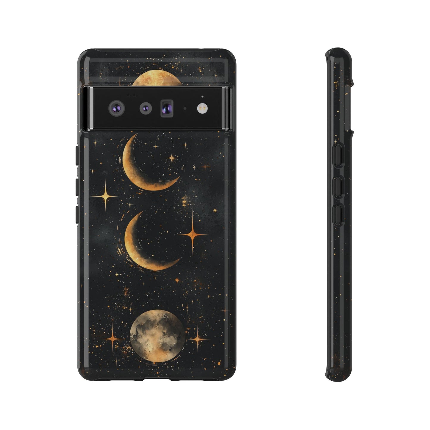 Lunar Phases Boho Moon Phone Case for iPhone, Pixel & Samsung