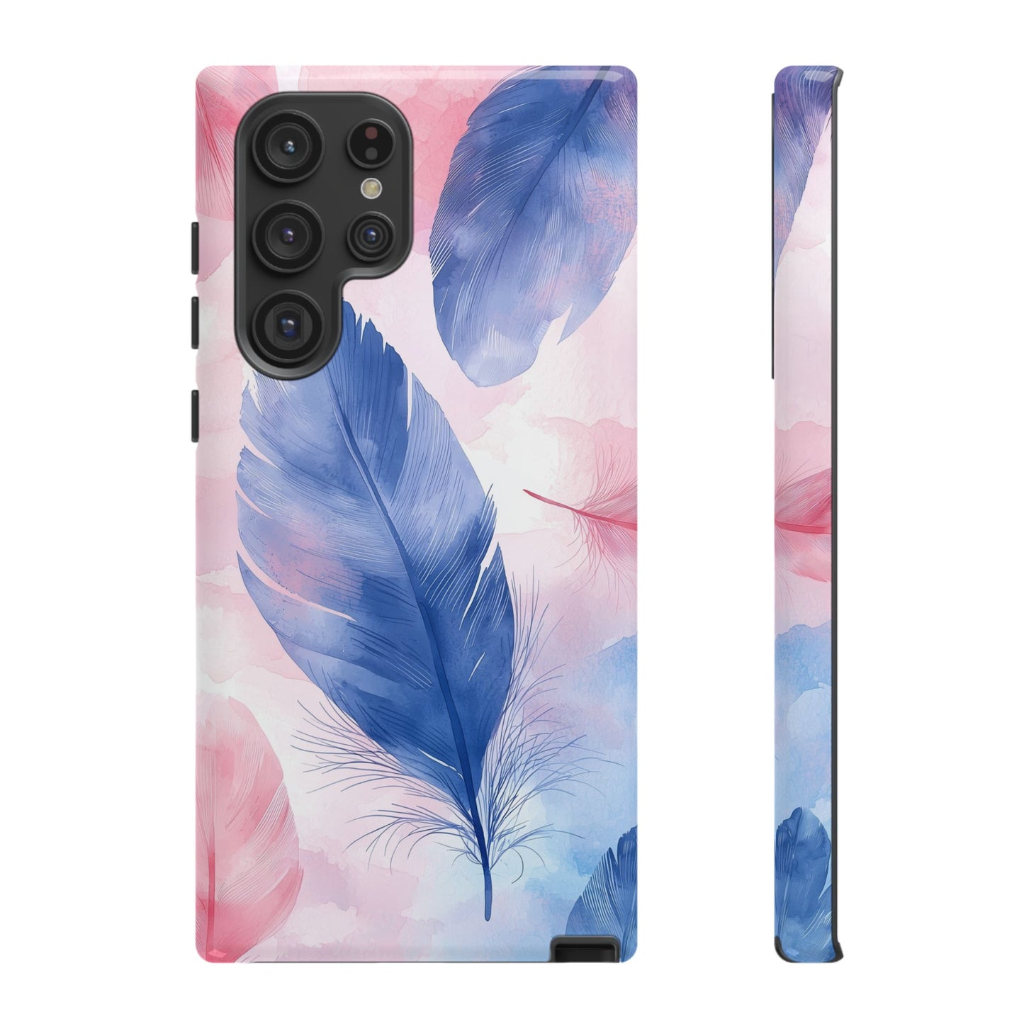 Pastel Plume Watercolor Phone Case for iPhone, google Pixel & Samsung
