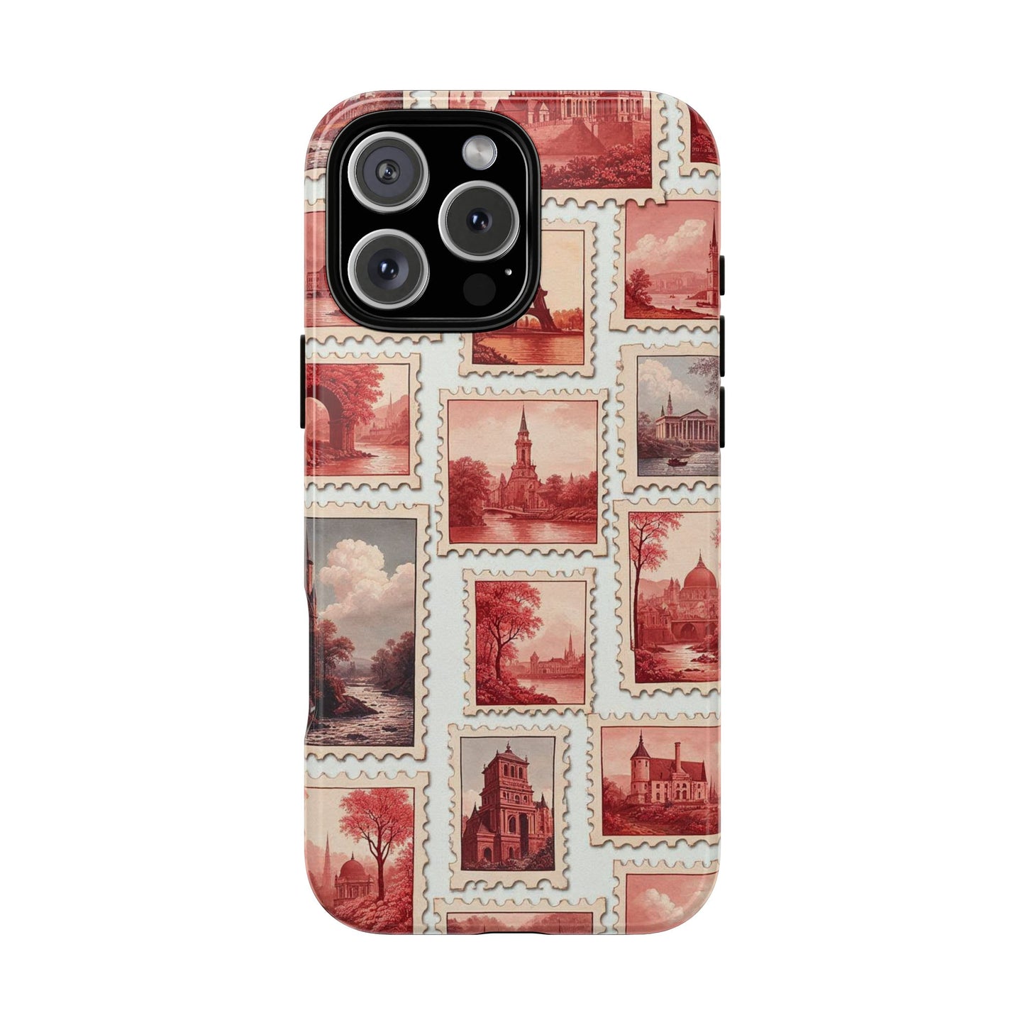 Vintage Postcard Stamps Phone Case