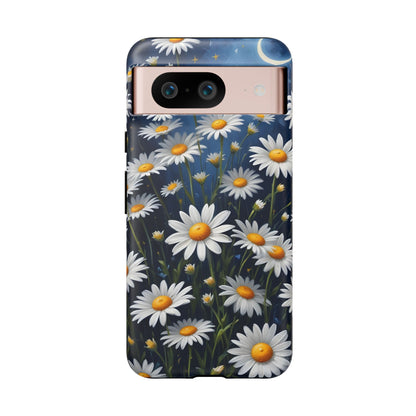 Witchy Daisy Flowers Phone Case Vintage Botanical Cover