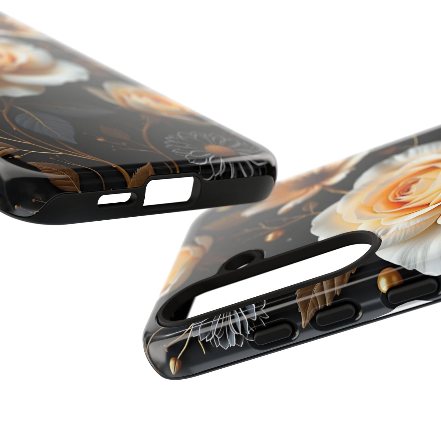 Elegant 3D Floral Design, Botanical Phone Case design for Iphone.