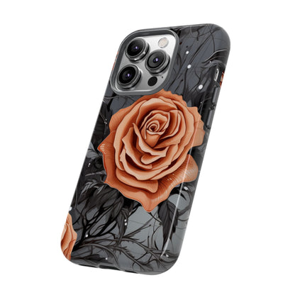 Mystic Noir Rose Mobile Case