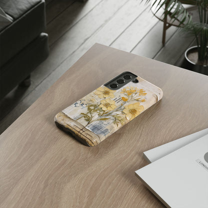 Vintage Botanical Floral Mobile Case