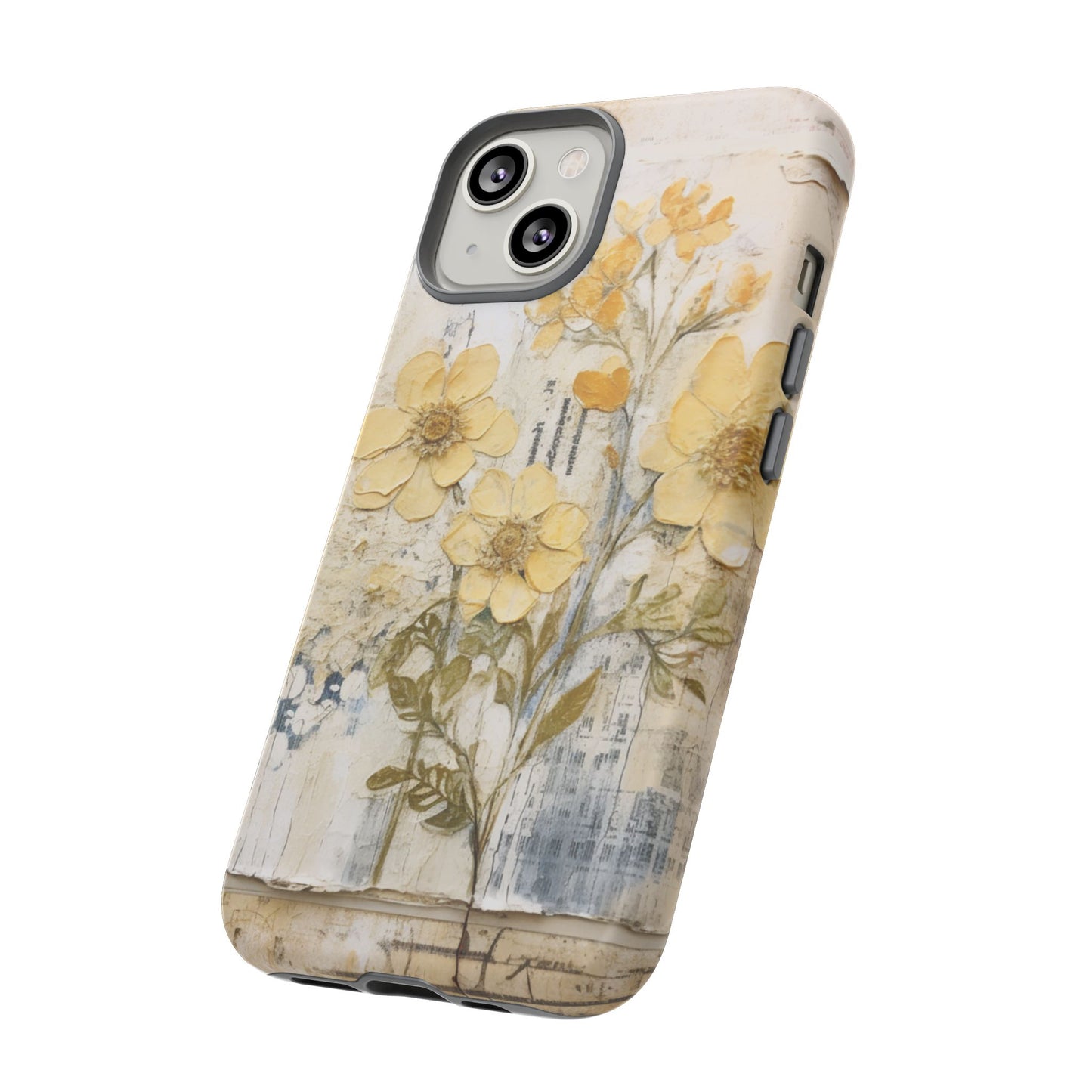 Vintage Botanical Floral Mobile Case