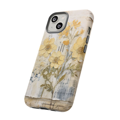 Vintage Botanical Floral Mobile Case