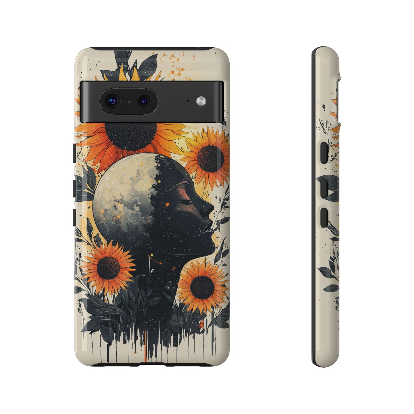 Boho Lunar Bloom Phone Case for iPhone, Pixel & Samsung