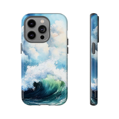 Pastel Wave Dream Watercolor Phone Case for iPhone, google Pixel & Samsung