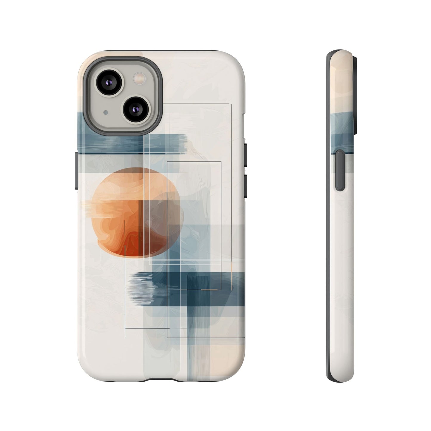 Urban Eclipse – Minimal Abstract Phone Case for iPhone, Samsung & Pixel