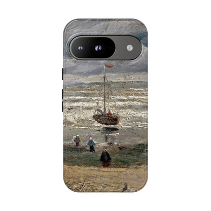 Vincent Van Gogh Phone Case - iPhone, Samsung, Google Pixel Cover - Ocean & Boat Painting Phone Case - Van Gogh Art Gift - Nautical Phone Case, Coastal Life Lover Gift