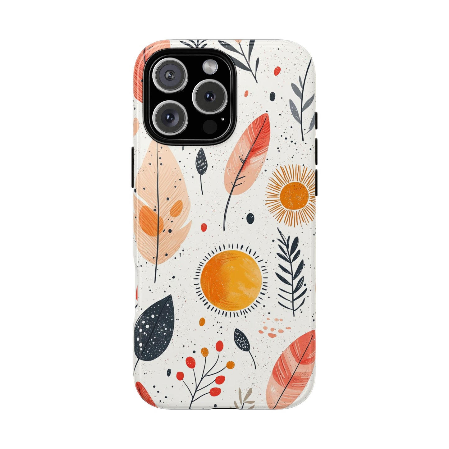 Sunshine & Feathers Boho Phone Case for iPhone, Pixel & Samsung