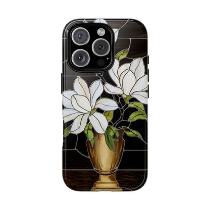 Stained Glass Floral Phone Case