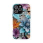 Elegant 3D Floral Bloom Mobile Case – Vivid & Artistic
