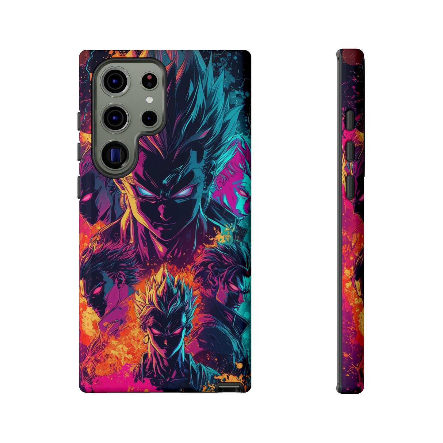 Multiverse Saiyan Rebellion | Comic-Style Anime Warriors Explosion Phone Case for iPhone, Samsung & Pixel