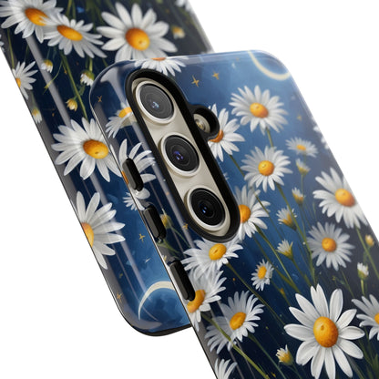 Witchy Daisy Flowers Phone Case Vintage Botanical Cover