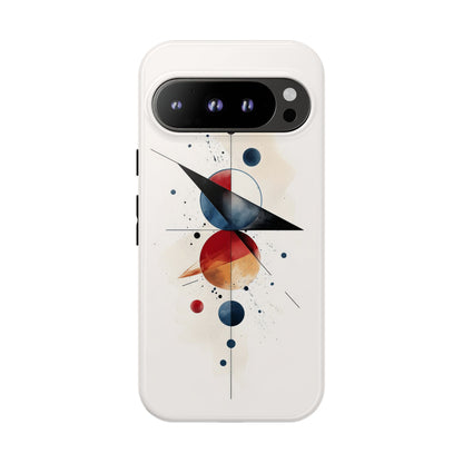 Orbital Drift – Abstract Space Geometry Phone Case for iPhone, Samsung & Pixel
