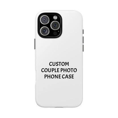 Personalized Custom Couple Photo Phone Case – Add Your Image/Loving Memory – Unique Gift for iPhone, Samsung  & Google Pixel – Protective & Stylish Cover, Couples Gift