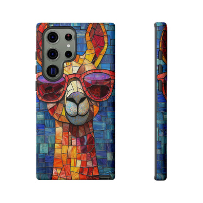 Tall Grace – Stained Glass Giraffe Phone Case for iPhone, Samsung & Pixel
