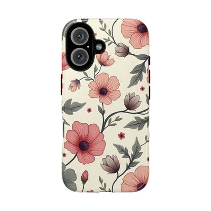 Floral Iphone Case, Botanical Pattern Design