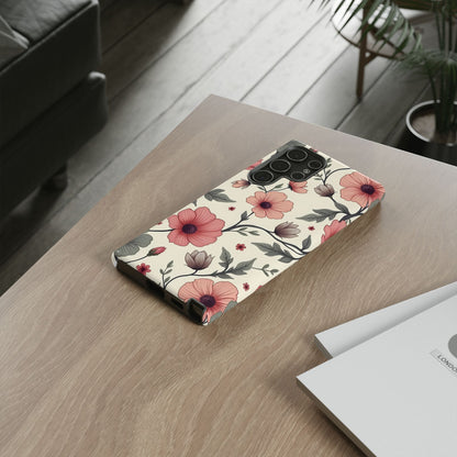 Floral Iphone Case, Botanical Pattern Design