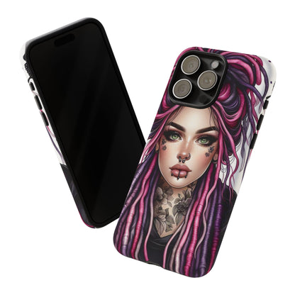 Neon Gothic Beauty Mobile Case