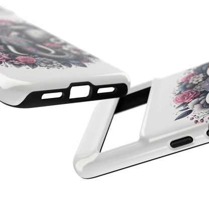 Ornate Floral Elephant Mobile Cover – Elegant Bohemian Art