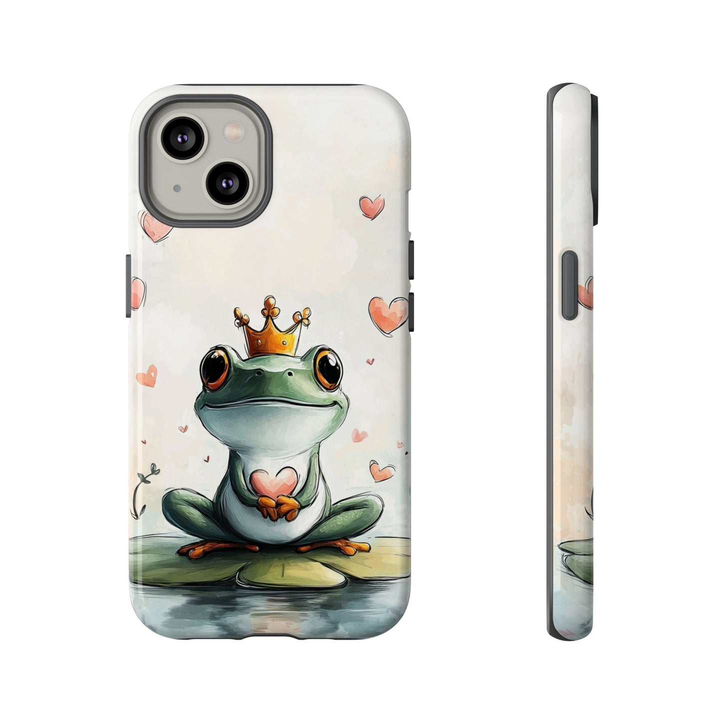 Frog Prince Phone Case – Cute Anime Aesthetic for iPhone, Google Pixel & Samsung