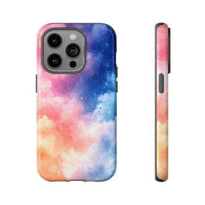 Cosmic Dreamscape – Watercolor Galaxy Phone Case for iPhone, google Pixel & Samsung