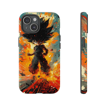 Mini Warrior Rage | Chibi Power Surge Phone Case for iPhone, Samsung & Pixel
