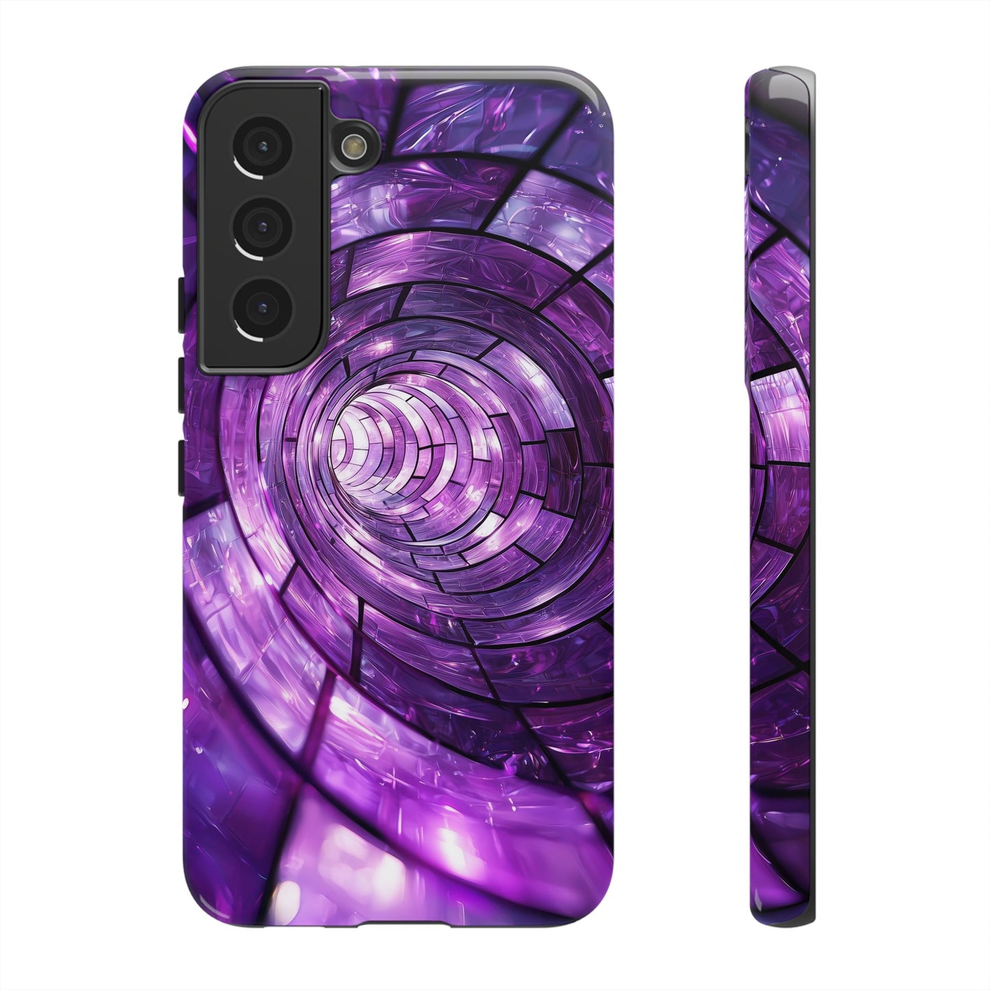 Hypnotic Spiral Optical Illusion Phone Case for iPhone, Samsung & Pixel