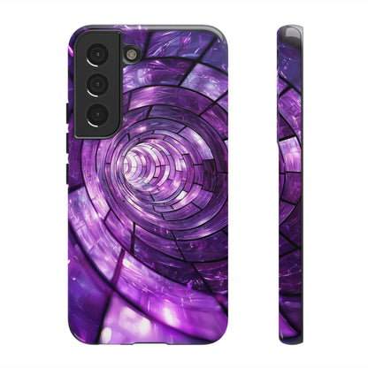 Hypnotic Spiral Optical Illusion Phone Case for iPhone, Samsung & Pixel