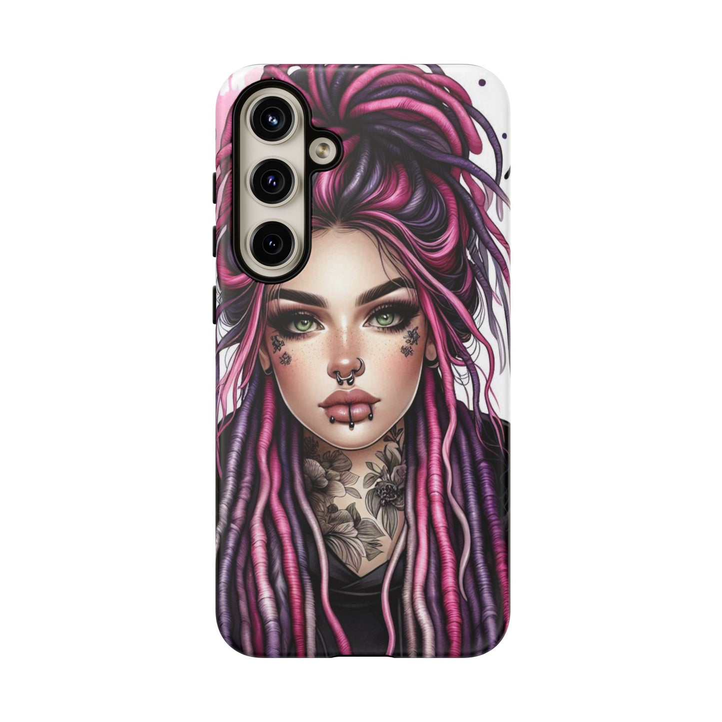 Neon Gothic Beauty Mobile Case