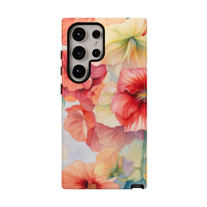 Floral Harmony Watercolor Mobile Case