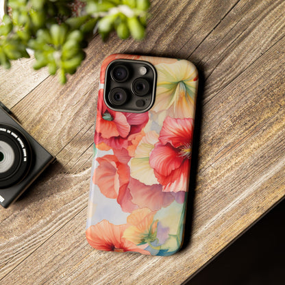 Floral Harmony Watercolor Mobile Case