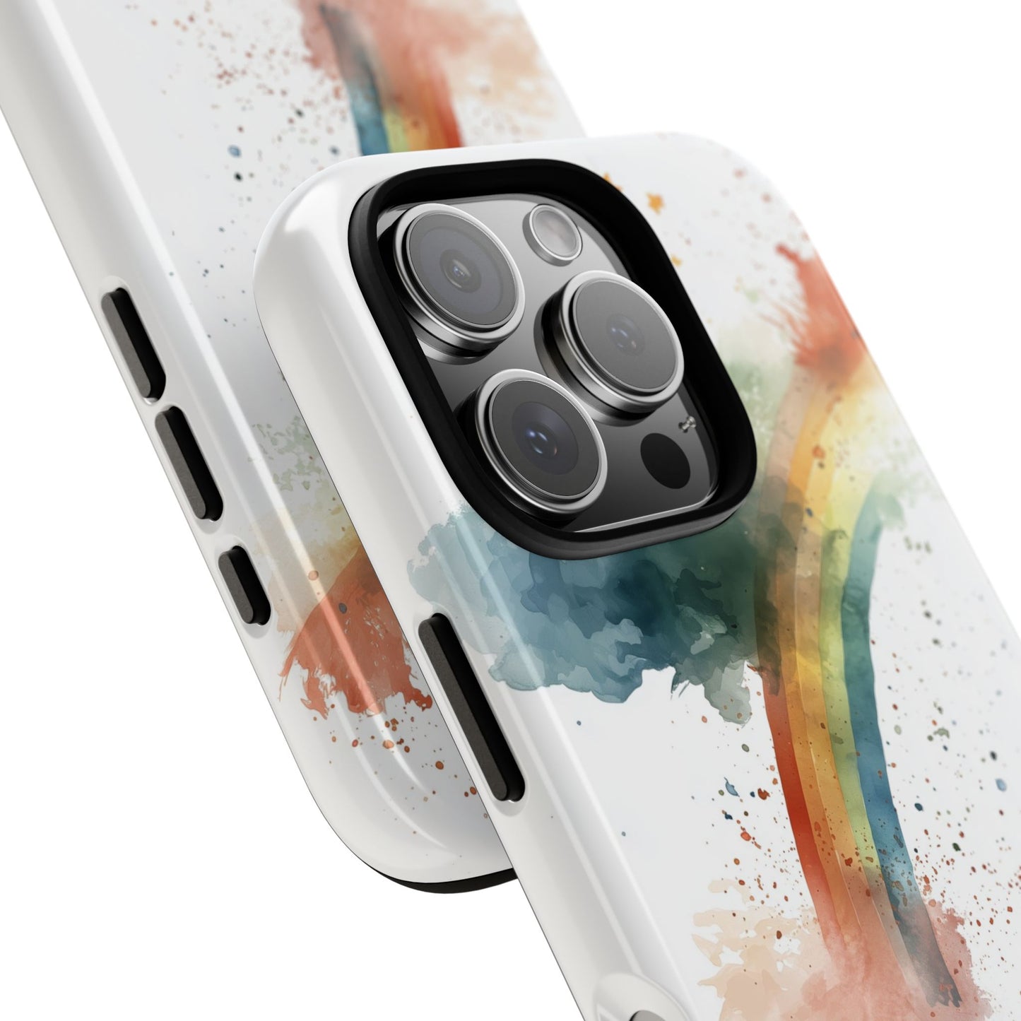 Mystic Splash Rainbow Watercolor Phone Case for iPhone, google Pixel & Samsung