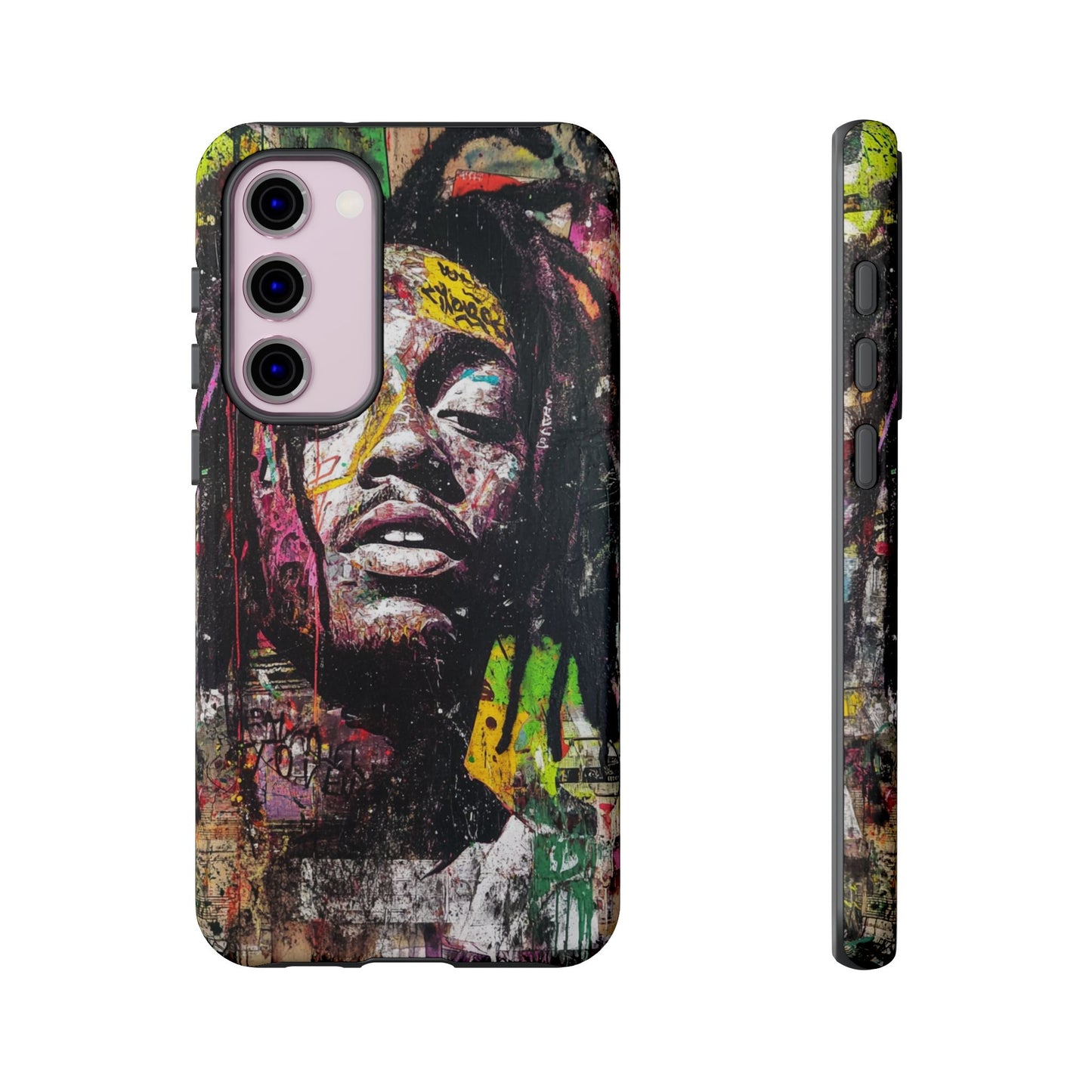 Basquiat Art iPhone Case – Bold, Graffiti-Inspired Street Art Cover - iPhone, Samsung & Google Pixel Cover - Artistic Painting Case, Art Lover Gift
