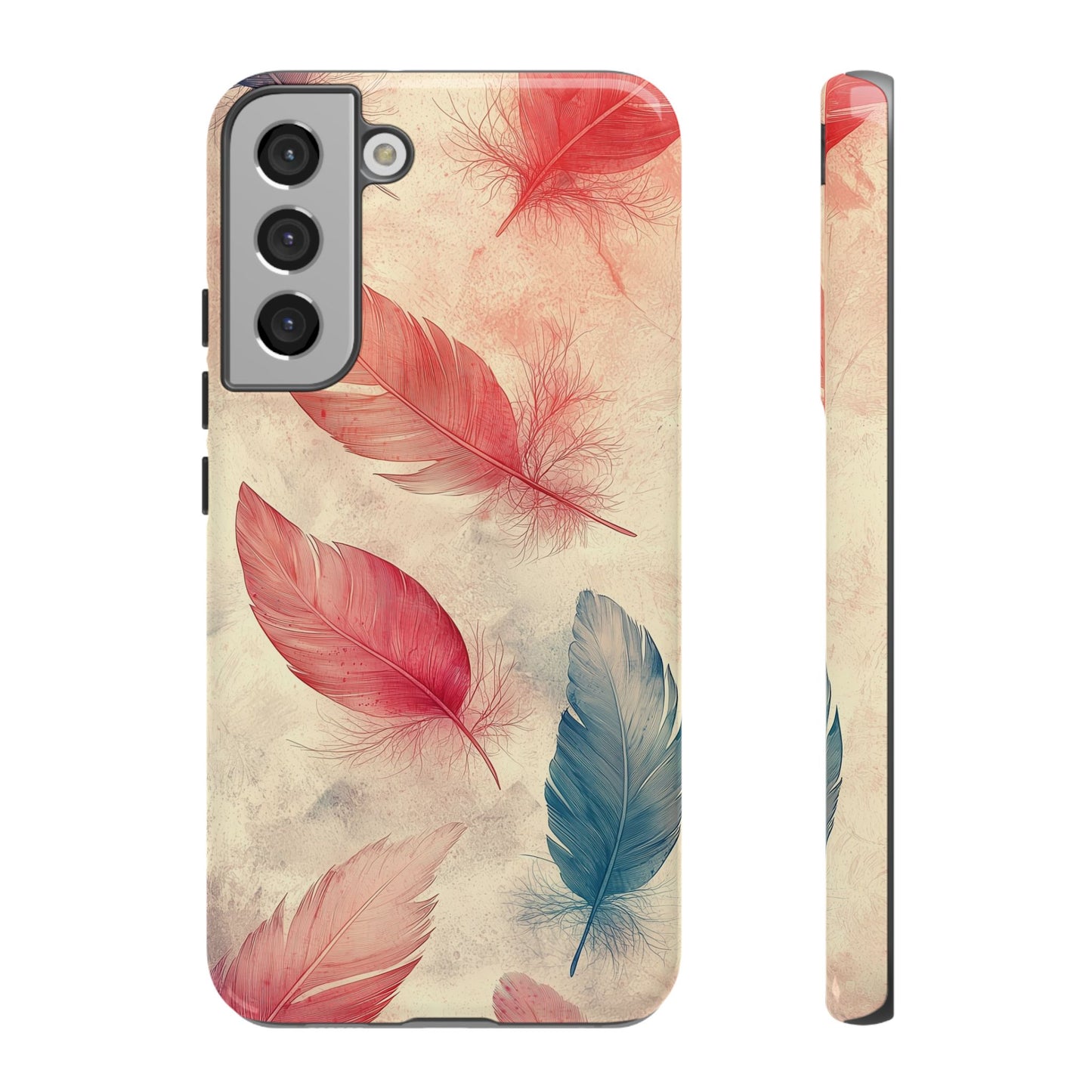 Boho Feather Phone Case for iPhone, Pixel & Samsung