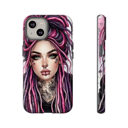 Neon Gothic Beauty Mobile Case