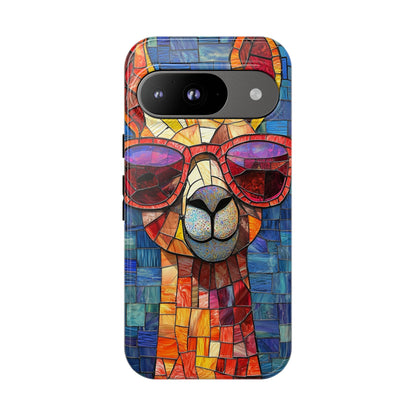 Tall Grace – Stained Glass Giraffe Phone Case for iPhone, Samsung & Pixel
