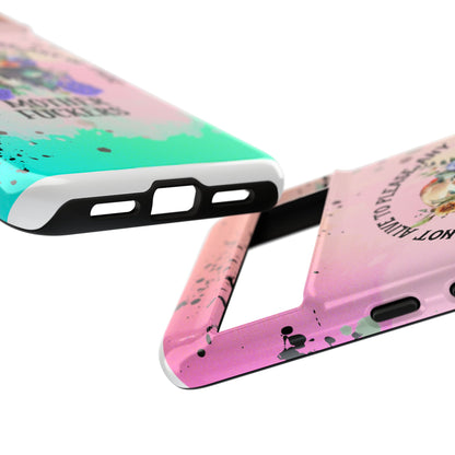 You Are Not Alive to Please Anyone Floral Skull Phone Case Perfect for iPhone, Samsung & Google Pixel, Funny Gift