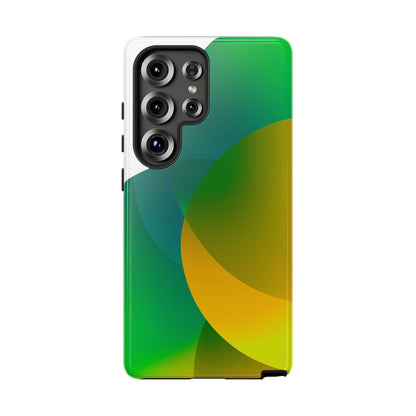 Verdant Bloom – Abstract Gradient Phone Case for iPhone, Samsung & Pixel