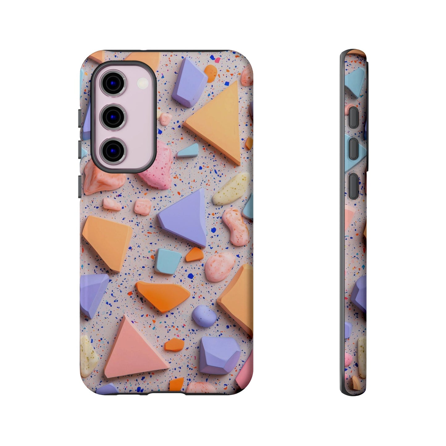 Playful Pastel Terrazzo Phone Case for iPhone, google Pixel & Samsung