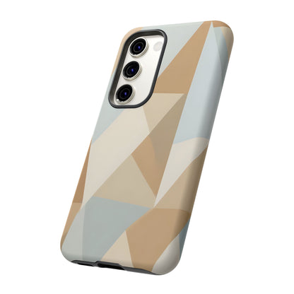 Neutral Geometrical Triangular Abstract Pattern