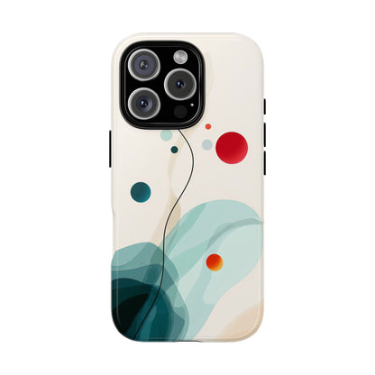 Cosmic Citrus Flow – Abstract Art Phone Case  for iPhone, Samsung & Pixel