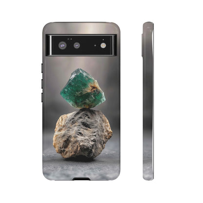 Balanced Emerald Phone Case for iPhone, Samsung & Google Pixel